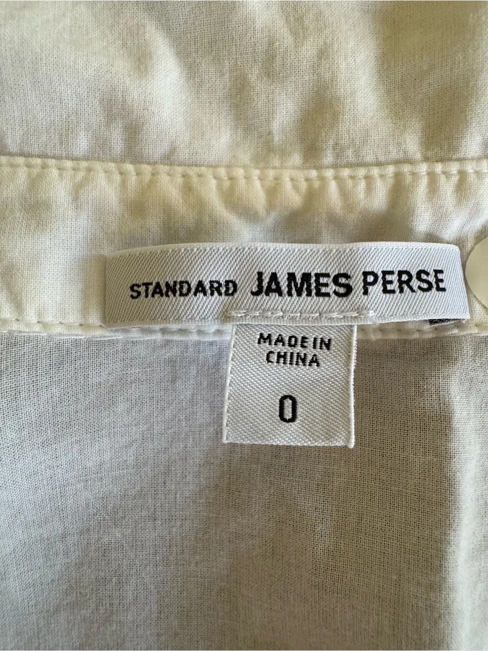 James Perse minimal cream